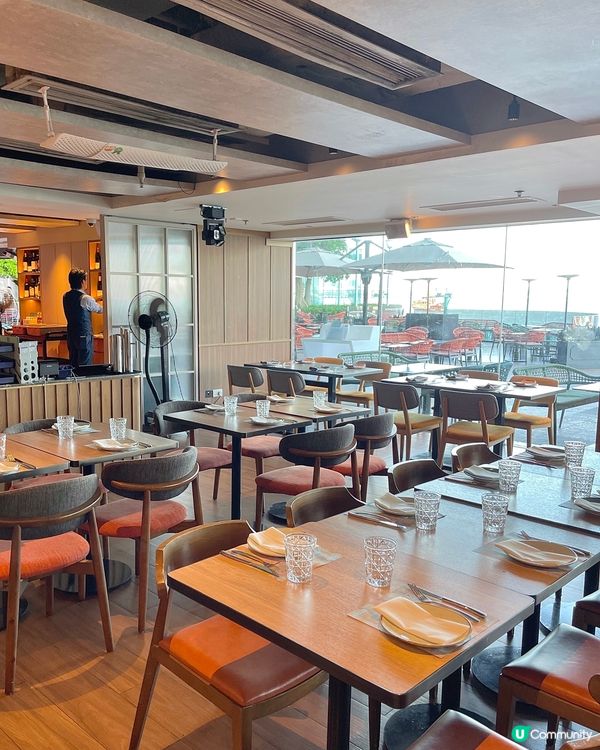 🇭🇰紅磡打卡海景餐廳🩵午市套餐價錢由HKD158起❕