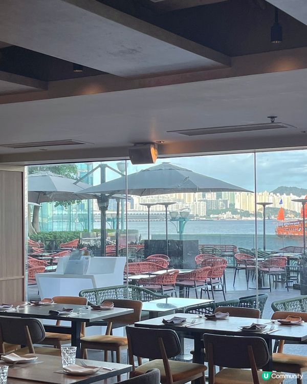 🇭🇰紅磡打卡海景餐廳🩵午市套餐價錢由HKD158起❕