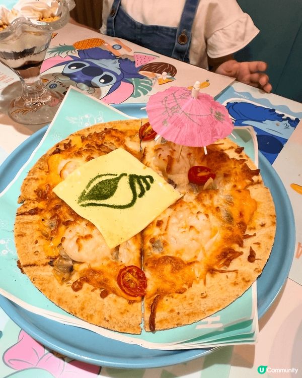 🍕千島海鮮薄餅（9吋）