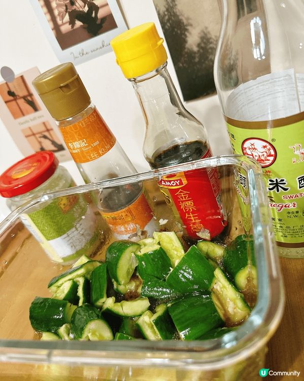 拍青瓜食譜🥒！夏天必備開胃小菜😋！
