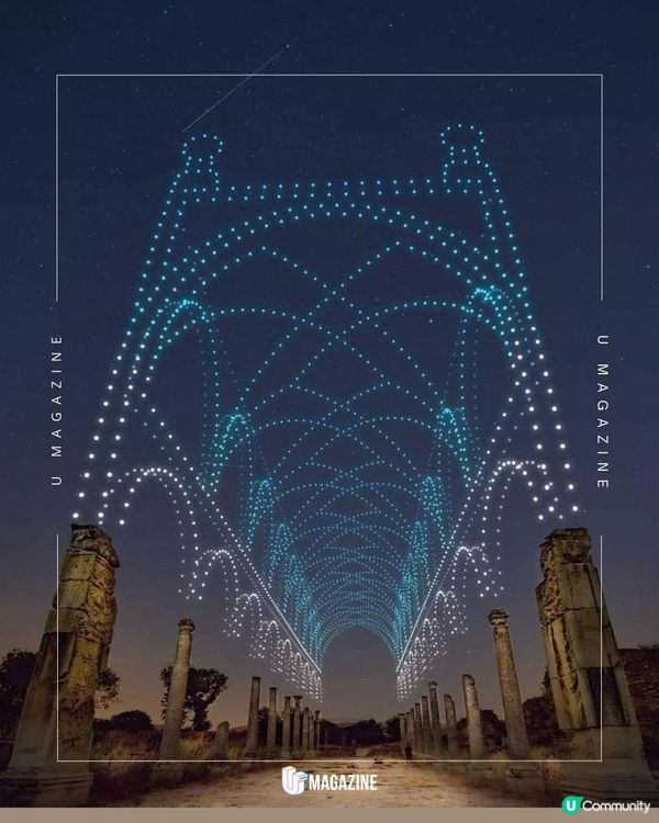 無人機燈光「修復」歷史遺跡｜你沒看過的羅馬競技場！