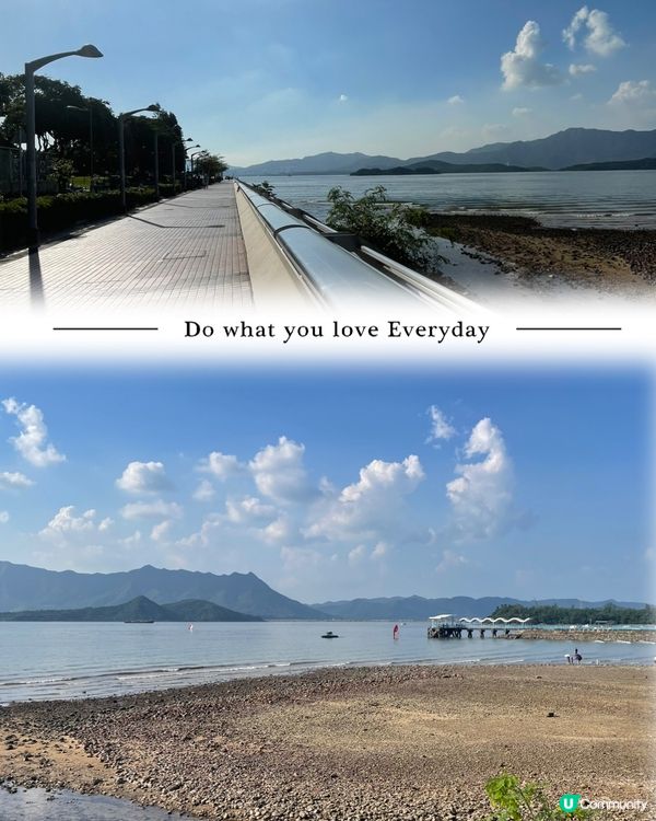 我想同陽光玩遊戲～馬鞍山海濱長廊