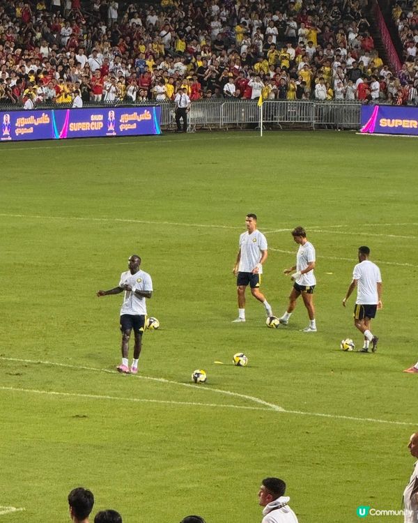 C朗沙特盃賽前熱身相🔥