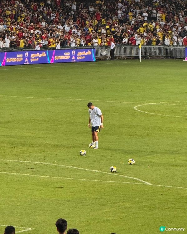 C朗沙特盃賽前熱身相🔥