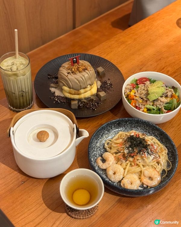 佐敦寺廟風Cafe⛩️！必試超鬆軟梳乎厘🥞！