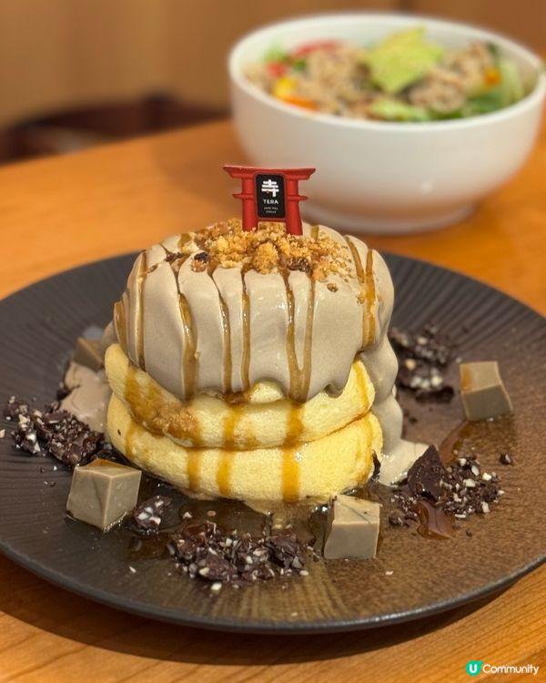 佐敦寺廟風Cafe⛩️！必試超鬆軟梳乎厘🥞！