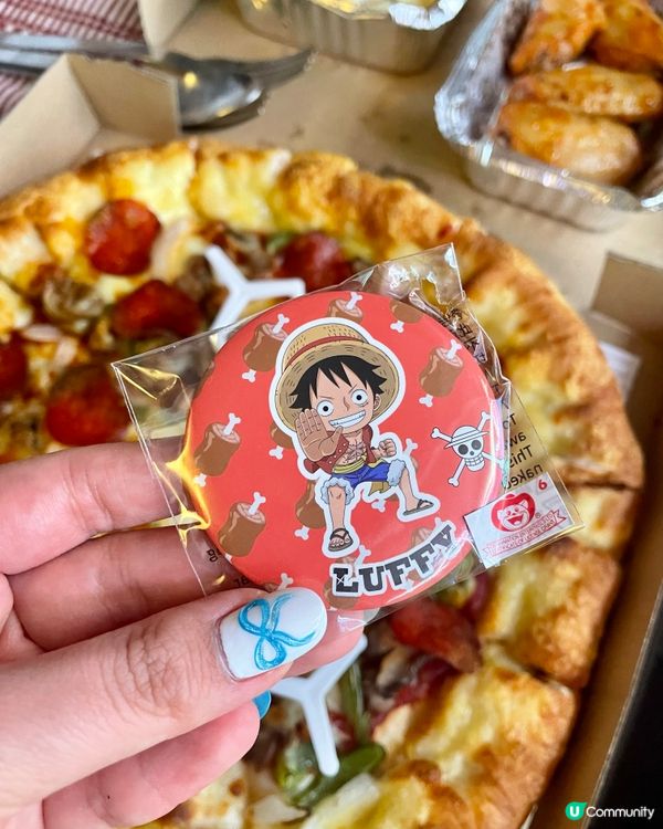 海賊王套餐開箱！🤩 經典滋味！🍕🍝🍗🍄