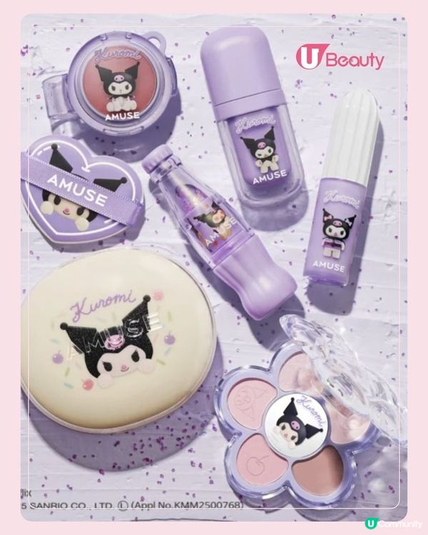 張員瑛代言AMUSE最新聯名曝光！兩大人氣角色系列彩妝💄