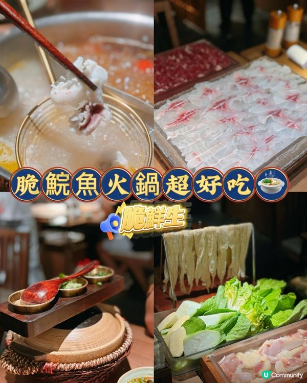 深圳皇庭廣場脆鯇魚火鍋🤤！超正！