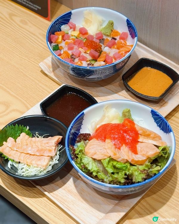 尖沙咀日式新鮮平價丼飯🤤！三文魚控必食！🍣$80有找🔥