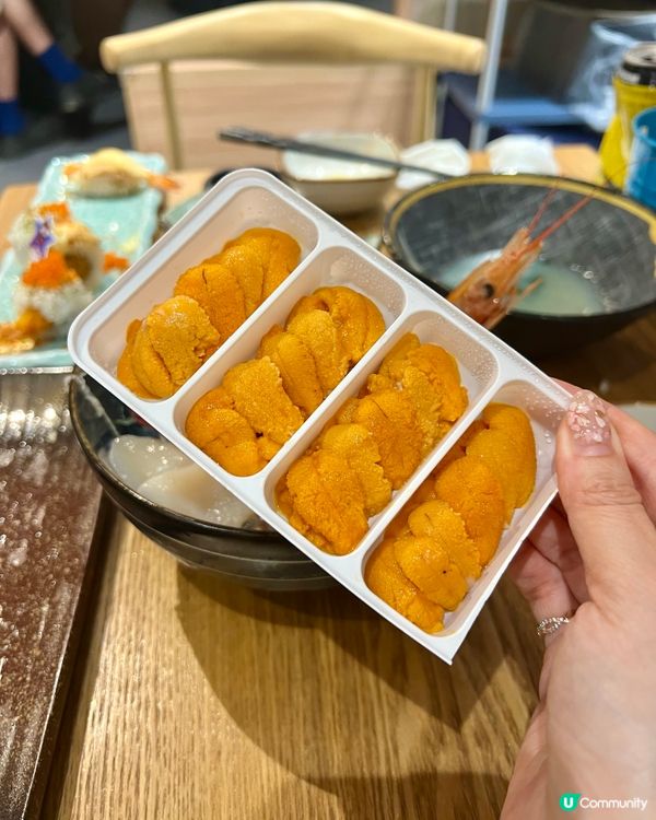 3個半鐘任食放題仲有鮮甜海膽