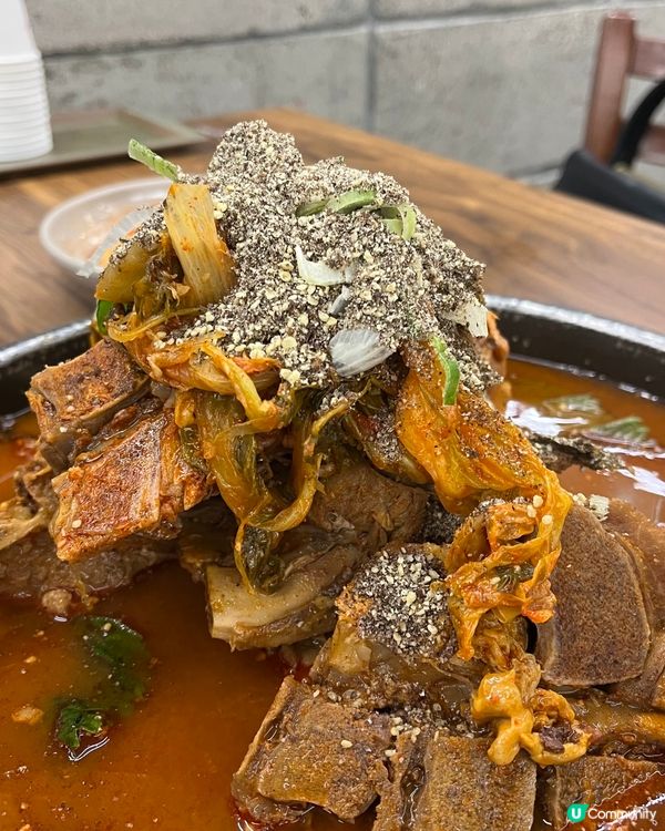 二代祖馬鈴薯排骨湯 이대조뼈다궈｜弘大24小時營業等人氣食