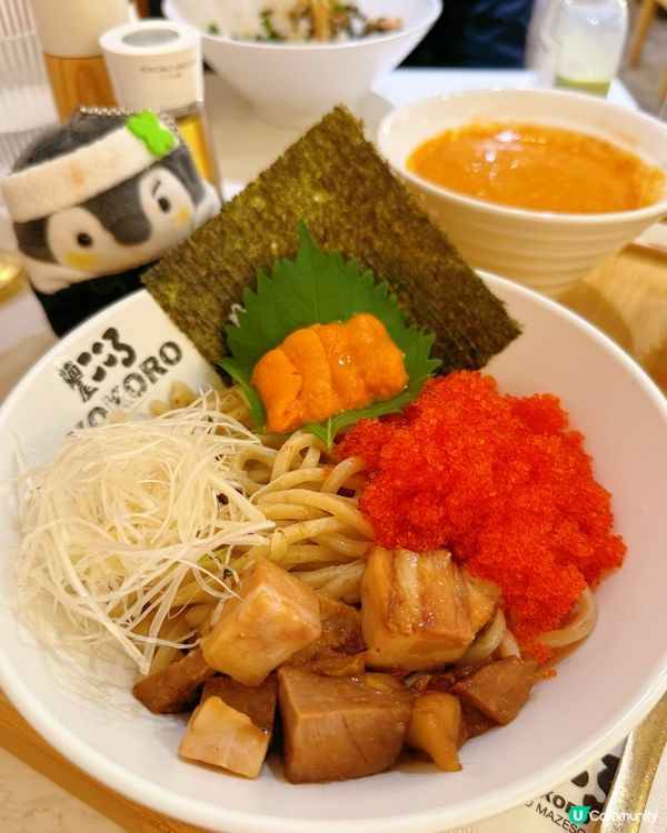 海膽沾麵🤤！鮮味爆燈！今日限定！