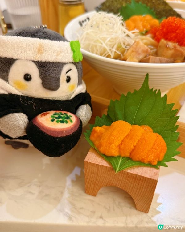 海膽沾麵🤤！鮮味爆燈！今日限定！