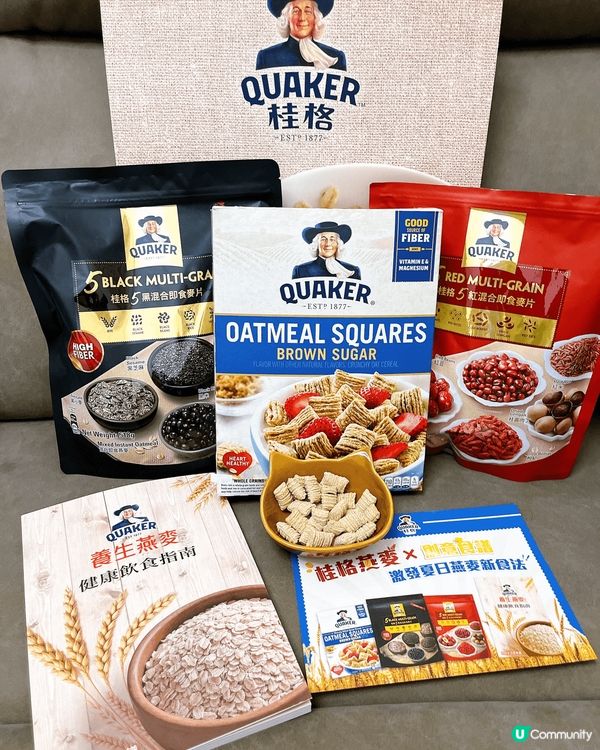 🥳最近桂格推出咗健康著作《養生燕麥健康飲食指南》，入面有咗好...