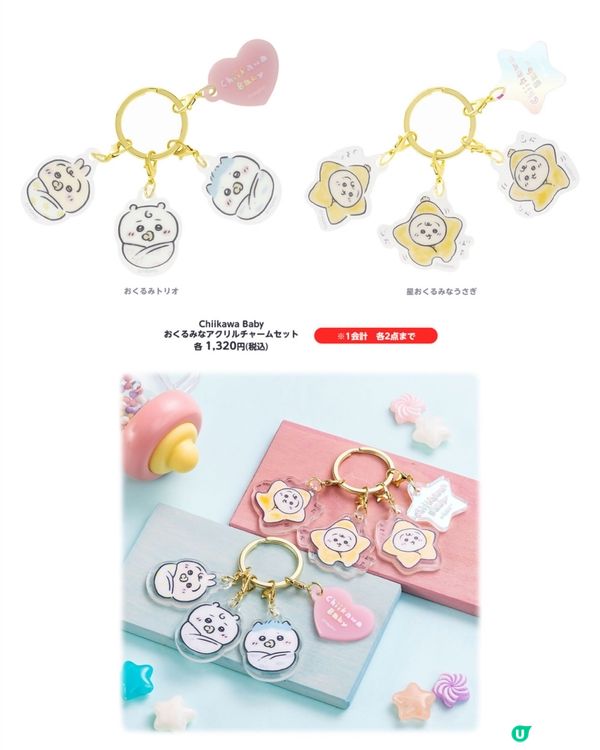 CHIIKAWA BABY系列日本開售預告！即睇掛件公仔