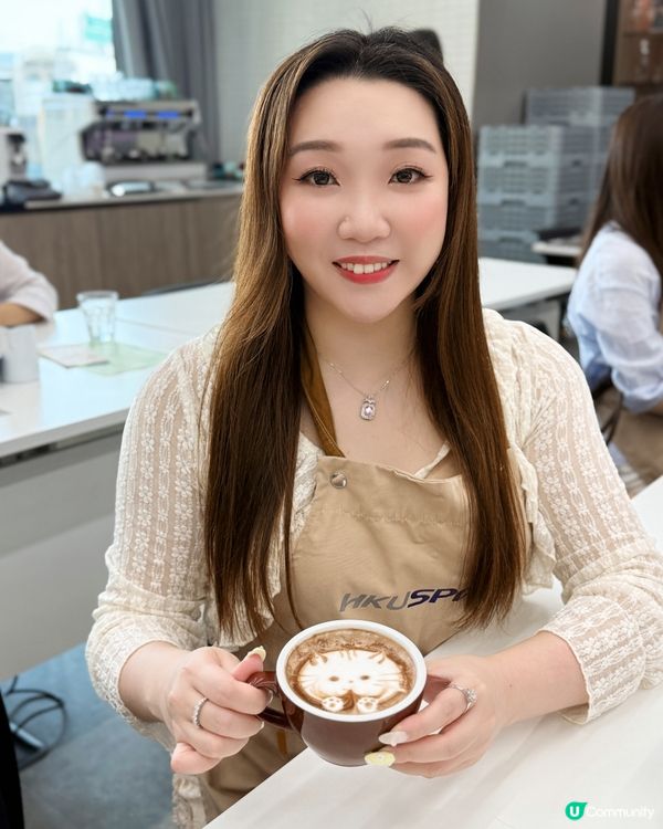 原來學拉花係咁簡單😗