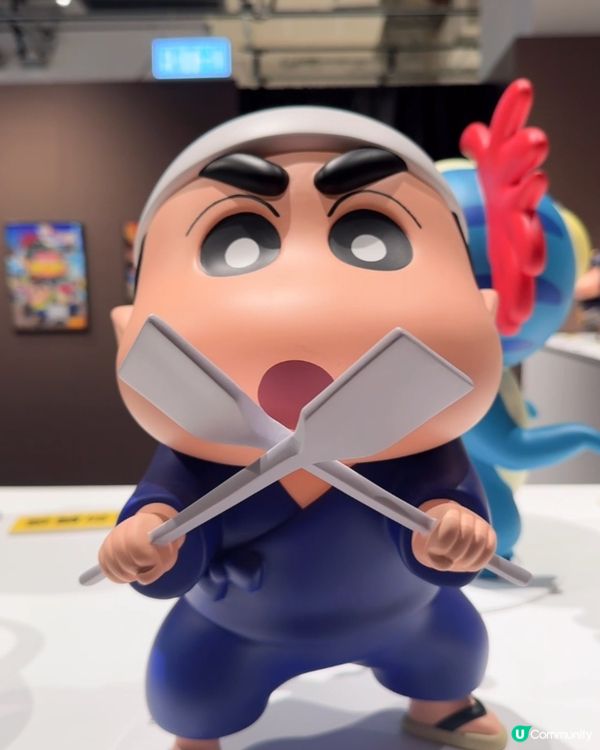 蠟筆小新迷注意‼️ 一起穿越時空，動感超人需要你的幫助！ 😎