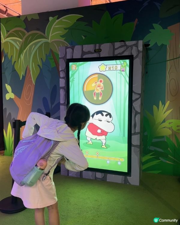 蠟筆小新迷注意‼️ 一起穿越時空，動感超人需要你的幫助！ 😎