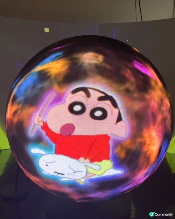 蠟筆小新迷注意‼️ 一起穿越時空，動感超人需要你的幫助！ 😎