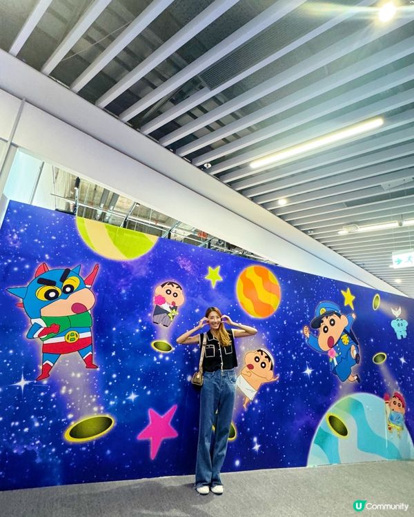 蠟筆小新迷注意‼️ 一起穿越時空，動感超人需要你的幫助！ 😎