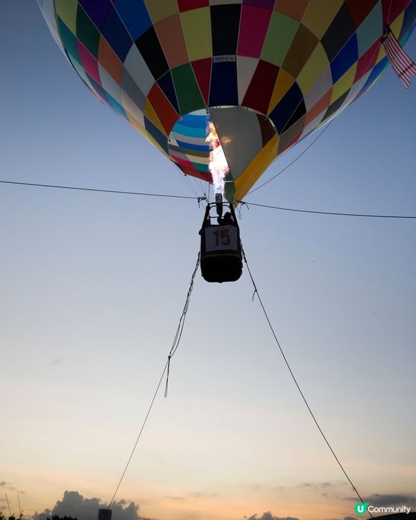 【免費送飛】請您去全港首個國際熱氣球節！
