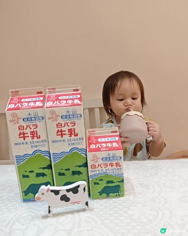 鳥取縣大自然孕育100%生乳的無調整牛奶「白玫瑰牛奶🥛」