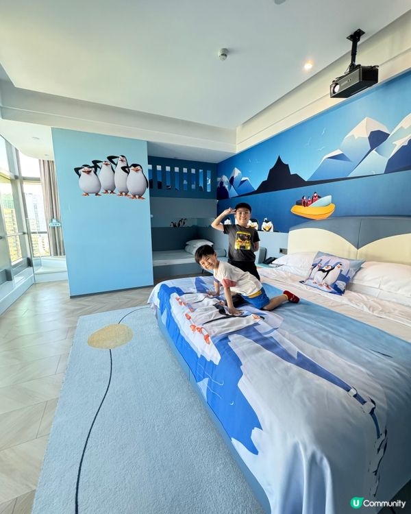 珠海親子遊🐧！企鵝主題酒店超正！🤩