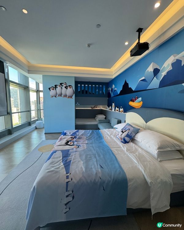 珠海親子遊🐧！企鵝主題酒店超正！🤩