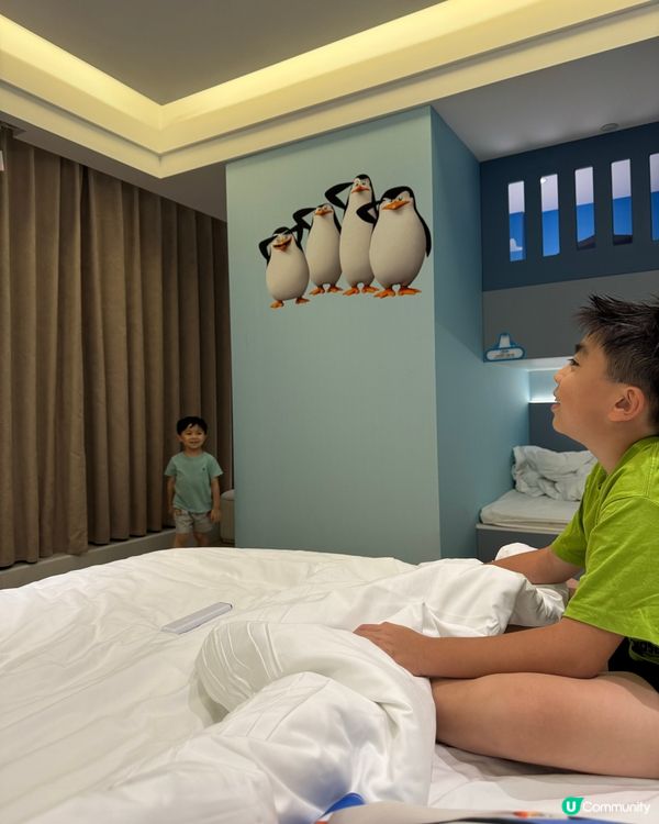 珠海親子遊🐧！企鵝主題酒店超正！🤩