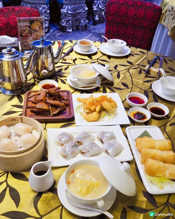 趁放假同屋企人去沙田萬怡酒店星海薈🫖 飲茶嘆點心🥢果然係TV...