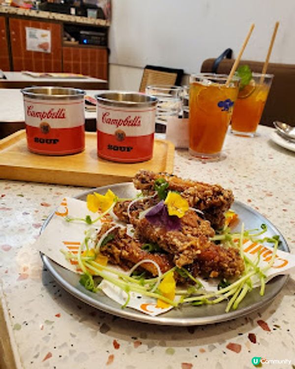 Chill Pill． 爆汁唐揚炸雞配楓糖班戟超邪惡