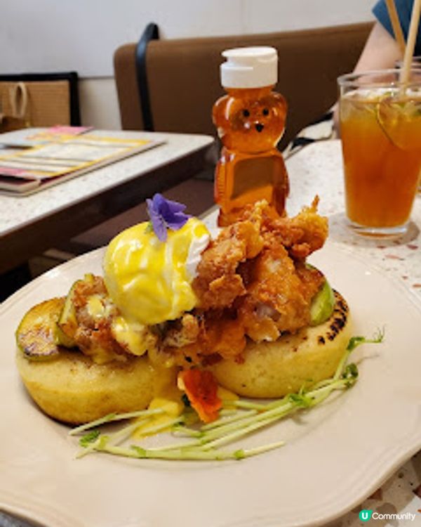 Chill Pill． 爆汁唐揚炸雞配楓糖班戟超邪惡