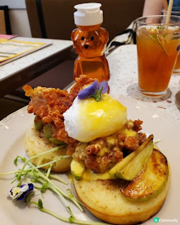 Chill Pill． 爆汁唐揚炸雞配楓糖班戟超邪惡