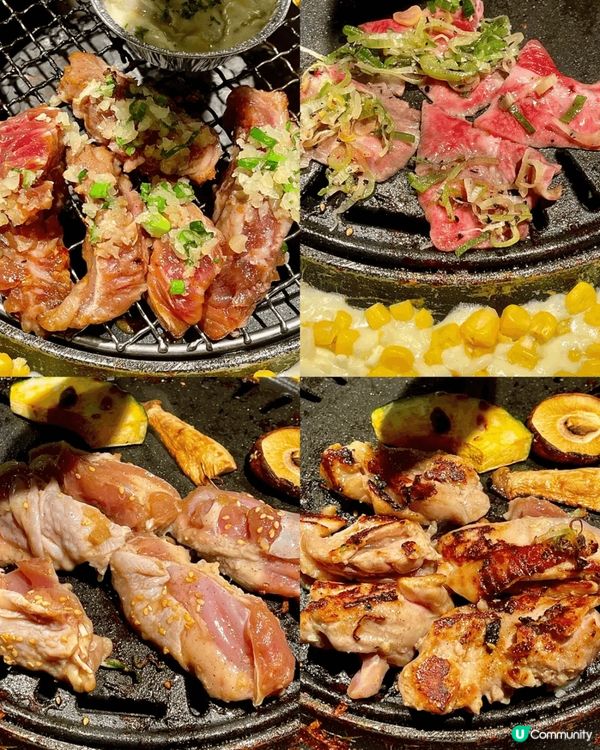 呢個「肥牛蛋糕」出自炑八韓烤餐廳，話說上個月生日去呢慶食韓肉...