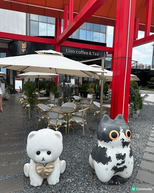 中山 Lion Coffee & Tea 咖啡店位在万谷VV...