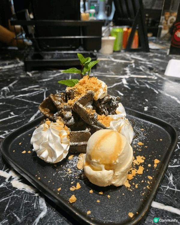 🖤 黑色主題餐廳     旺角廣華街《Black Coffe...