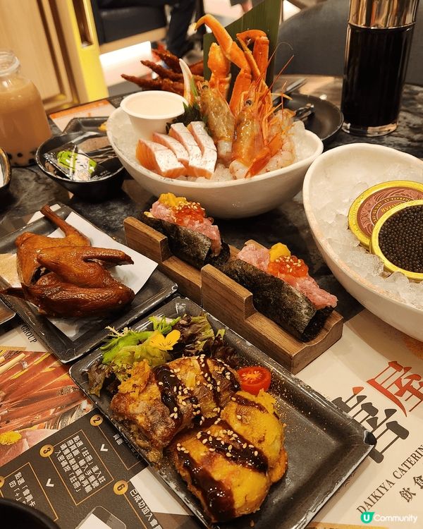 🎉【殿•大喜屋日式放題】旺角高CP值任食天堂！豪華刺身盛宴+...
