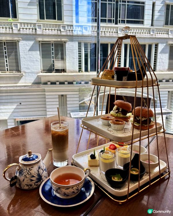 *☕ 尖沙咀慢活時光：九龍酒店三層架下午茶體驗*