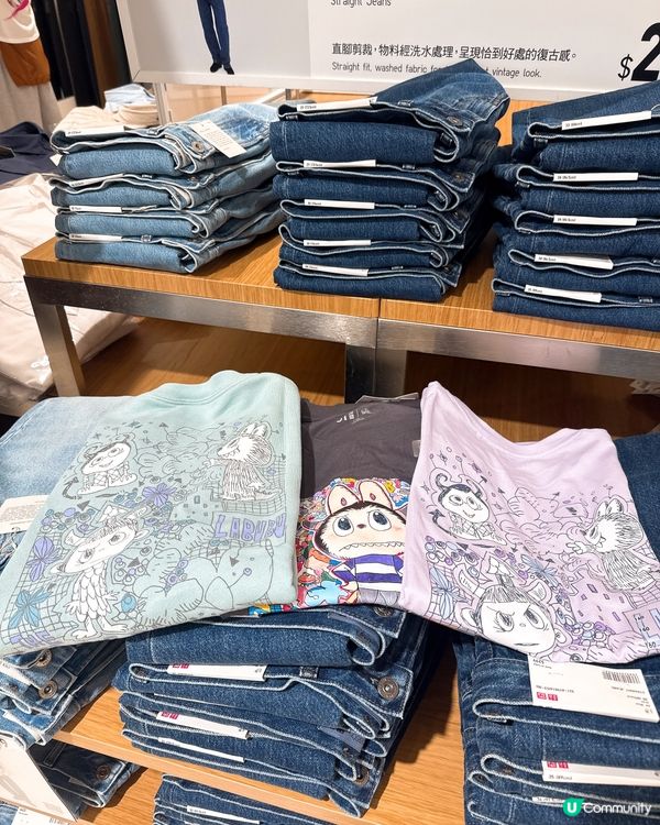Labubu x Uniqlo 潮衫開賣啦！
