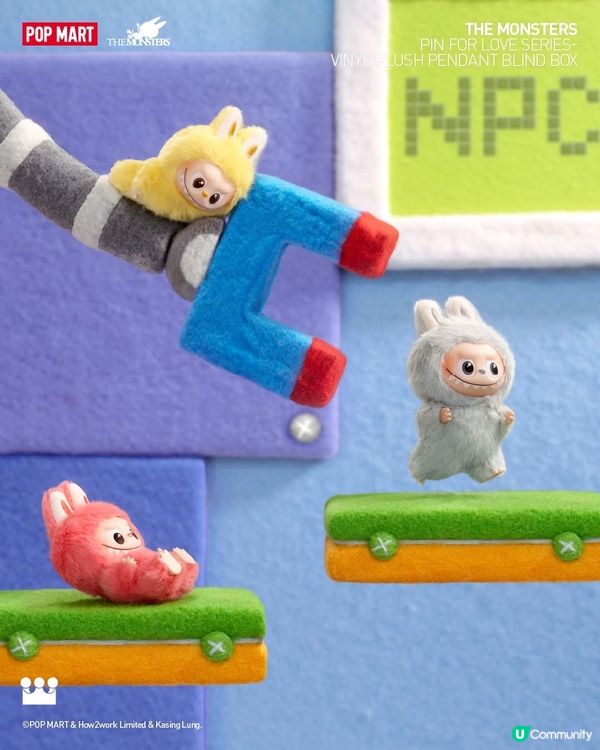 森林小精靈學英文！Popmart盲盒等你儲 🤩 2025見！