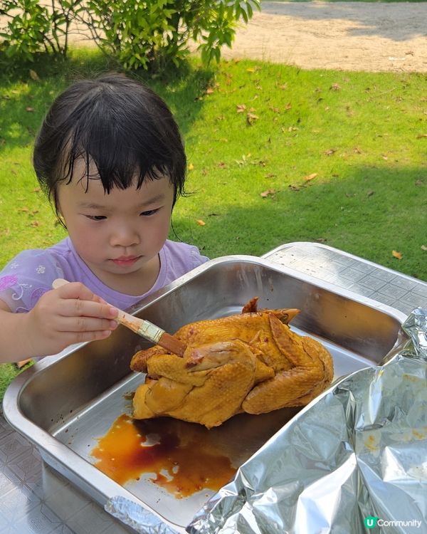 暑假親子遊！摘龍眼、玩水槍 🤩