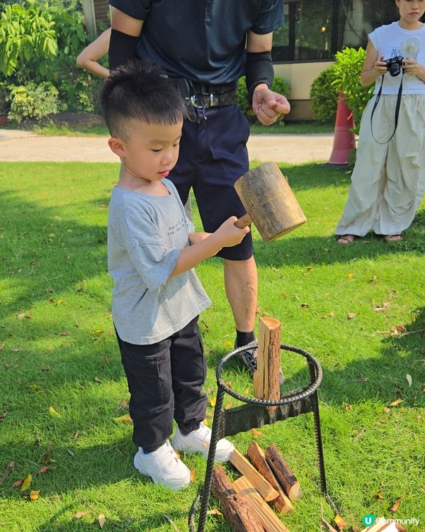 暑假親子遊！摘龍眼、玩水槍 🤩