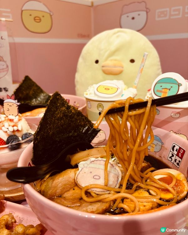 銅鑼灣角落生物出沒注意!富山麵家限定店可愛到犯規!🍜💖