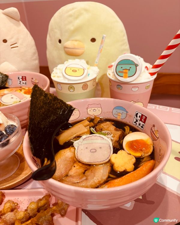 銅鑼灣角落生物出沒注意!富山麵家限定店可愛到犯規!🍜💖