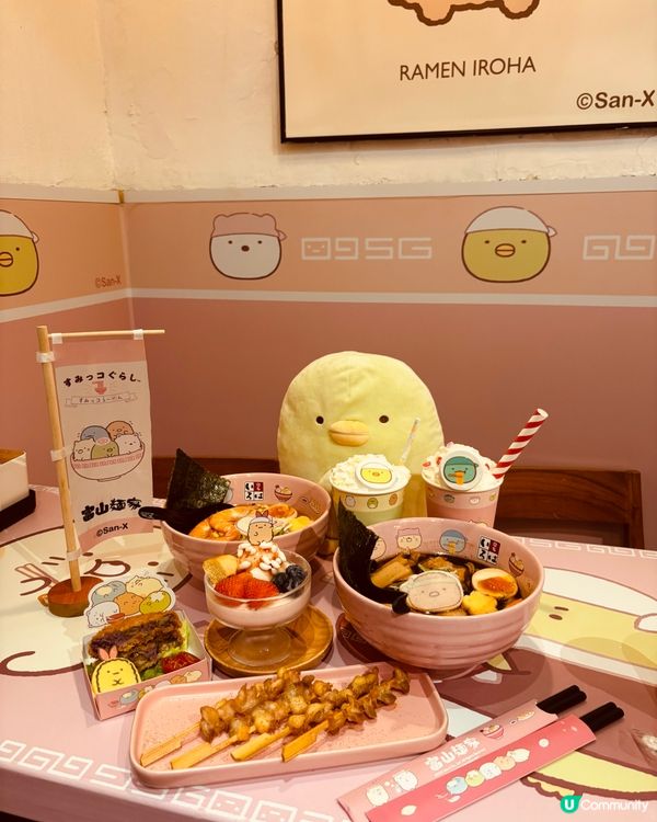 銅鑼灣角落生物出沒注意!富山麵家限定店可愛到犯規!🍜💖