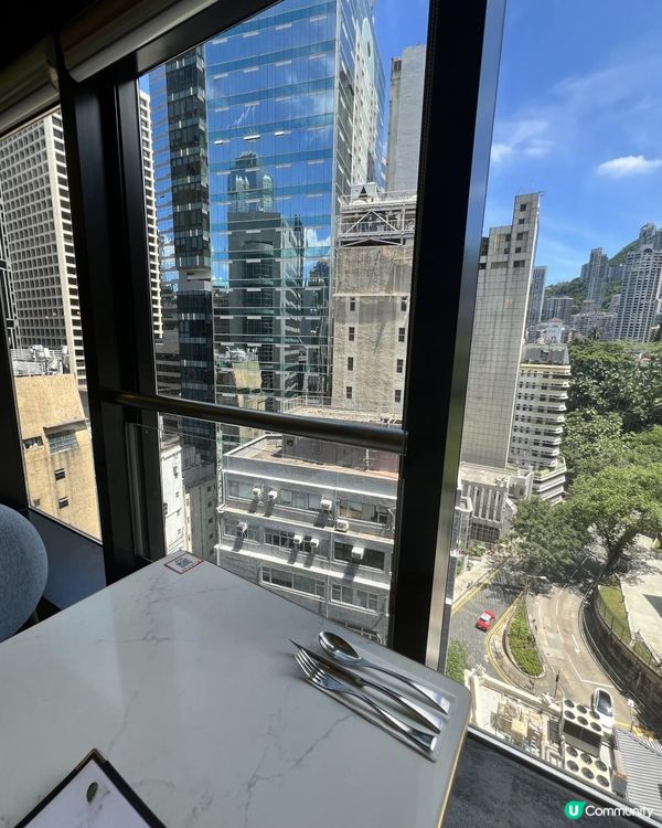 📍中環打卡靚景📷餐廳推薦🖤Espuma🍽️ 