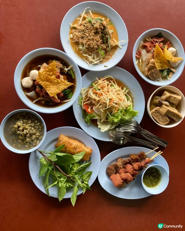 曼谷集度集素食攤