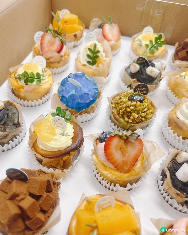 散水餅推薦10味彩虹芝士蛋糕杯拼盤💖