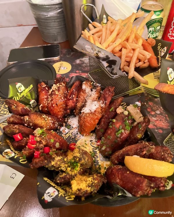 愛食雞翼的必要來食😋